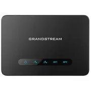 Grandstream HT812 (ATA), 2x FXS, 2 conturi SIP, 1x LAN Gbit, router NAT, conferință pe 3 căi, auto-provisioning.