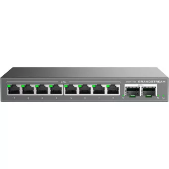 Switch gestionat Grandstream GWN7721 L2 Lite, 8x 2.5GbE RJ45, 2x 10G SFP+