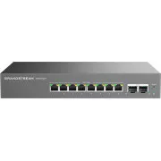 Switch gestionat Grandstream GWN7721P L2 Lite, 8x 2.5GbE RJ45, 2x 10G SFP+, PoE/PoE+