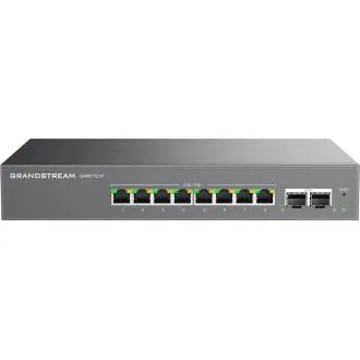 Switch gestionat Grandstream GWN7721P L2 Lite, 8x 2.5GbE RJ45, 2x 10G SFP+, PoE/PoE+ Switch gestionat Grandstream GWN7721P L2 Lite, 8x 2.5GbE RJ45, 2x 10G SFP+, PoE/PoE+