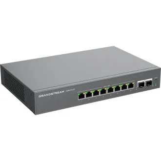 Switch gestionat Grandstream GWN7721P L2 Lite, 8x 2.5GbE RJ45, 2x 10G SFP+, PoE/PoE+ Switch gestionat Grandstream GWN7721P L2 Lite, 8x 2.5GbE RJ45, 2x 10G SFP+, PoE/PoE+
