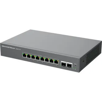 Switch gestionat Grandstream GWN7721P L2 Lite, 8x 2.5GbE RJ45, 2x 10G SFP+, PoE/PoE+ Switch gestionat Grandstream GWN7721P L2 Lite, 8x 2.5GbE RJ45, 2x 10G SFP+, PoE/PoE+