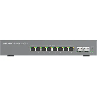 Switch gestionat Grandstream GWN7721P L2 Lite, 8x 2.5GbE RJ45, 2x 10G SFP+, PoE/PoE+ Switch gestionat Grandstream GWN7721P L2 Lite, 8x 2.5GbE RJ45, 2x 10G SFP+, PoE/PoE+