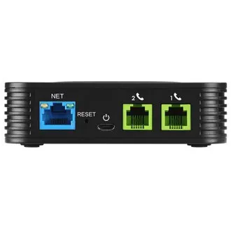 Grandstream HT802 V2 (ATA), 2x FXS, 2 conturi SIP, 1x LAN, conferință pe 3 căi, auto-provisioning Grandstream HT802 V2 (ATA), 2x FXS, 2 conturi SIP, 1x LAN, conferință pe 3 căi, auto-provisioning
