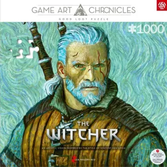 ARTĂ DE JOC GLO: VRAJITORUL GERALT VAN GOGH ARTĂ DE JOC GLO: VRAJITORUL GERALT VAN GOGH