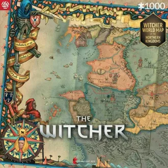 PUZZLE GLO GAMING: THE WITCHER 3 REGATELE NORDICE