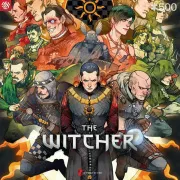 PUZZLE DE JOCURI GLO: VRĂJITORUL NILFGAARD