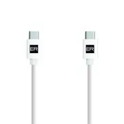Cablu ALIMENTARE ER USB-C/C 3A 60W 200cm alb