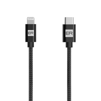 Cablu ER POWER USB-C/Lightning 200cm alb