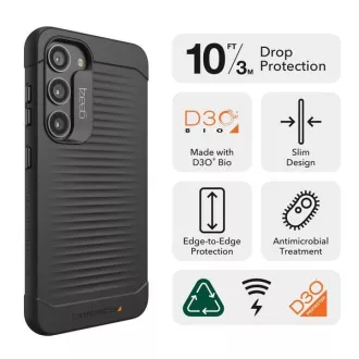 Carcasă ZAGG GEAR4 Havana D3O pentru Samsung Galaxy S23, neagră
