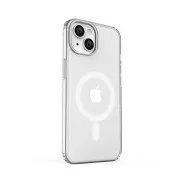 Carcasă din silicon ER POWER CARNEVAL SNAP pentru iPhone 14 cu MagSafe - Albă