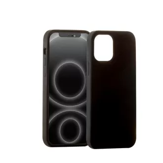 Carcasă din silicon ER POWER CARNEVAL SNAP pentru iPhone 12 Pro Max cu MagSafe - Neagră Carcasă din silicon ER POWER CARNEVAL SNAP pentru iPhone 12 Pro Max cu MagSafe - Neagră