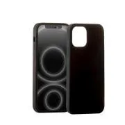 Carcasă din silicon ER POWER CARNEVAL SNAP pentru iPhone 12 Pro Max cu MagSafe - Neagră