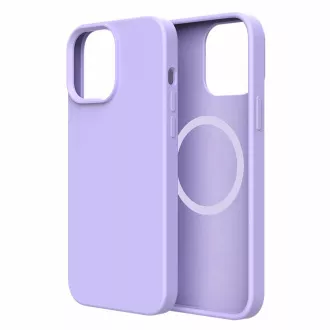 Carcasă din silicon ER POWER CARNEVAL SNAP pentru iPhone 14 Pro cu MagSafe - Violet