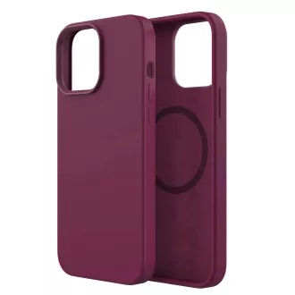Carcasă din silicon ER POWER CARNEVAL SNAP pentru iPhone 14 Pro Max cu MagSafe - Violet