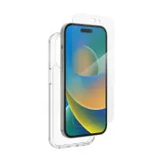 Pachet Husă ZAGG Defense din sticlă securizată pentru iPhone 14 Pro