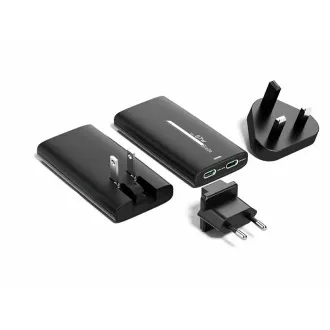 Încărcător subțire ER POWER Dual Travel 67W - 2xUSB-C