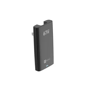 Încărcător subțire ER POWER Dual Travel 67W - 2xUSB-C