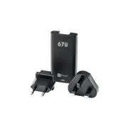 Încărcător subțire ER POWER Dual Travel 67W - 2xUSB-C