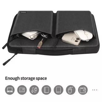 Geantă pentru laptop Seine Scene Orleans 14'' - neagră Geantă pentru laptop Seine Scene Orleans 14'' - neagră