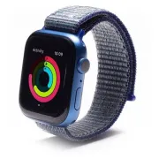 Curea spate ZAGG GEAR4 pentru Apple Watch 45/44/42mm, albastră