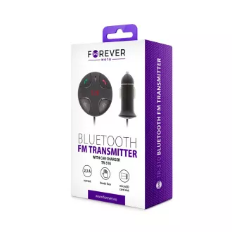 Transmițător FM Bluetooth Forever TR-310 cu LCD și telecomandă