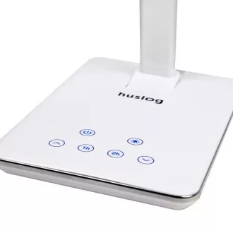 Lampă de masă LED albă Huslog cu încărcător wireless Lampă de masă LED albă Huslog cu încărcător wireless