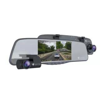 Oglindă retrovizoare inteligentă NAVITEL MR255 cu vedere nocturnă și cameră video pentru marșarier