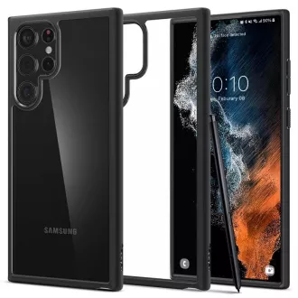 Husă de protecție Spigen Ultra Hybrid pentru Samsung Galaxy S22 ultra mată negru Husă de protecție Spigen Ultra Hybrid pentru Samsung Galaxy S22 ultra mată negru