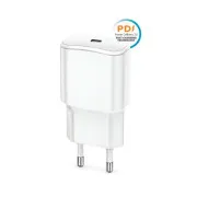 Încărcător rapid Forever TC-01 PD 1x USB-C 20W alb