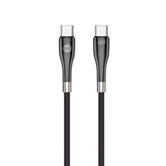 Cablu de date Forever USB-C/USB-C 1m 60W negru