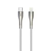 Cablu de date Forever USB-C/Lightning 1m 27W alb