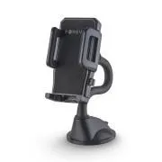 Suport auto Forever CH-140 cu montare pe parbriz, negru