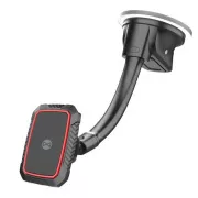 Suport auto magnetic universal Forever MH-270 cu prindere pe parbriz, negru
