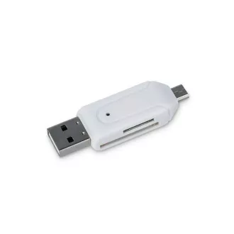 Cititor de carduri de memorie USB OTG Forever pentru MicroSD și SD