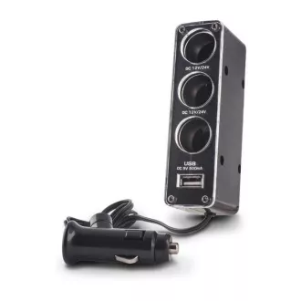 Încărcător auto Forever 3 în 1 cu cablu USB