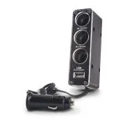 Încărcător auto Forever 3 în 1 cu cablu USB
