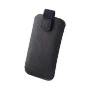 Husă din piele pentru CPA Halo 18, myPhone Halo Q/Maestro/Maestro 2/Up/Up Smart LTE/C1/S1 negru