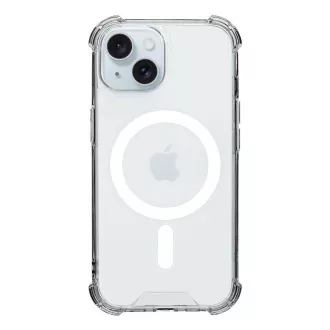 Husă tactică MagForce Plyo iPhone 15 Transparentă