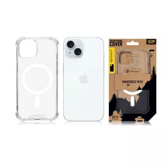 Husă tactică MagForce Plyo iPhone 15 Transparentă