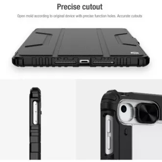 Husă de protecție Nillkin Bumper PRO pentru iPad 10.2 2019/2020/2021, neagră