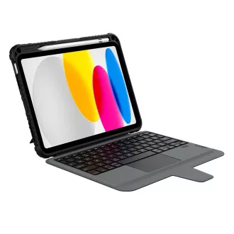 Husă Nillkin Bumper Combo cu tastatură pentru iPad 10.9 2022 neagră