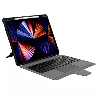 Husă cu tastatură Nillkin Bumper Combo pentru iPad Pro 12.9 2020/2021/2022/ Air 13 2024/2025, neagră Husă cu tastatură Nillkin Bumper Combo pentru iPad Pro 12.9 2020/2021/2022/ Air 13 2024/2025, neagră