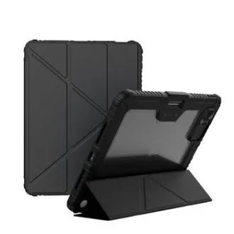 Husă de protecție Nillkin Bumper PRO cu suport multiunghi pentru iPad Pro 11 2024 Negru