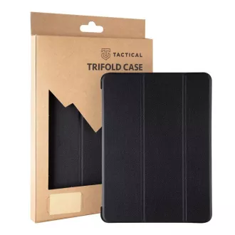 Husă Tactical Book Trifold pentru iPad 11 2025/10.9 2022, neagră