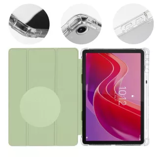 CAPACĂ: Husă ME MistyTab pentru Lenovo Tab M11/M11 LTE Verde deschis
