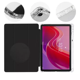 COVER:ME Husă MistyTab pentru Lenovo Tab M11/M11 LTE Neagră