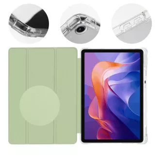 Carcasă OBAL:ME MistyTab pentru Xiaomi Redmi Pad 2, verde deschis