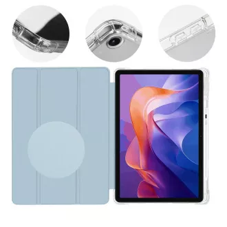 Carcasă OBAL:ME MistyTab pentru Xiaomi Redmi Pad 2, albastru deschis Carcasă OBAL:ME MistyTab pentru Xiaomi Redmi Pad 2, albastru deschis