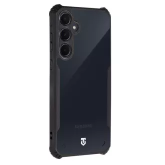 Husă tactică Quantum Stealth pentru Samsung Galaxy A55 5G Transparent/Negru